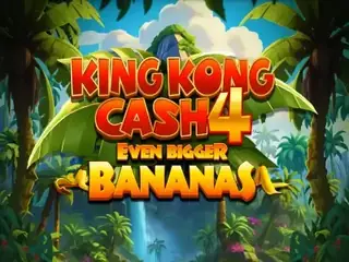 King Kong Cash Even Bigger Bananas 4, slot game cover